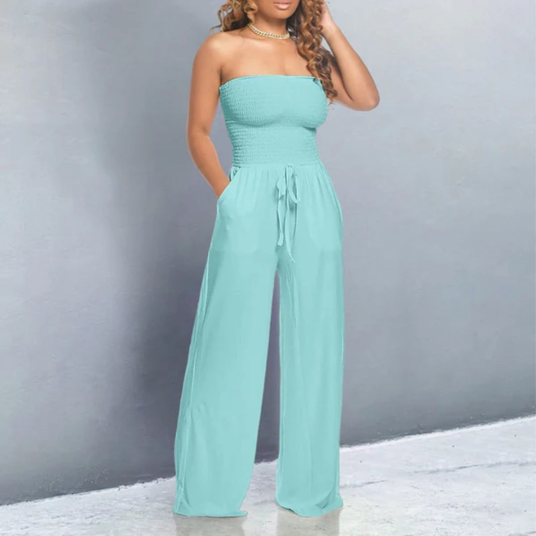 Modin Mode - Hilda Schulterfreier Jumpsuit