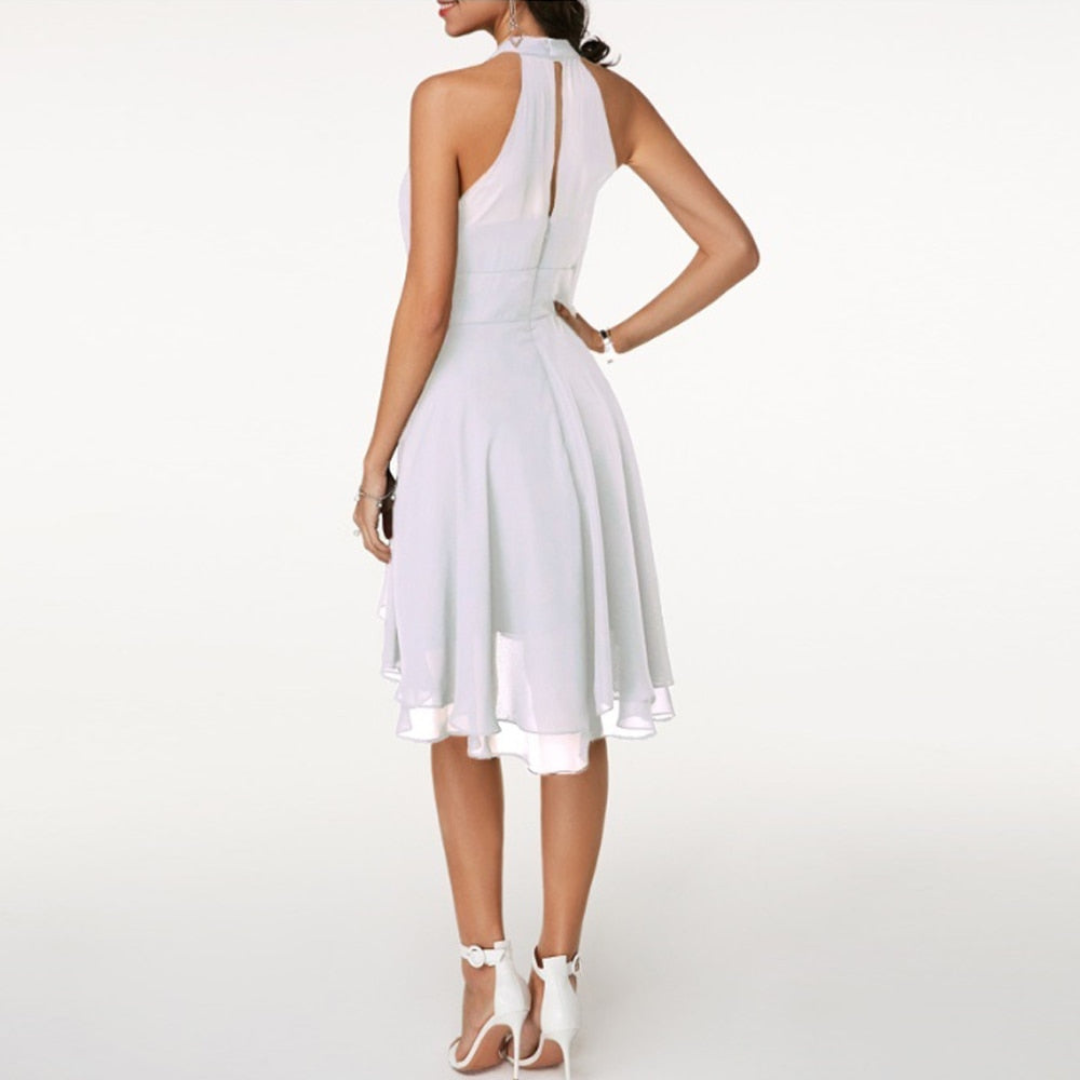 Modin Mode – Mireva Rüschenkleid mit femininer Silhouette und zeitloser Eleganz