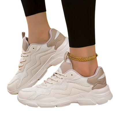 Damen Leichte Atmungsaktive Mesh-Sneaker