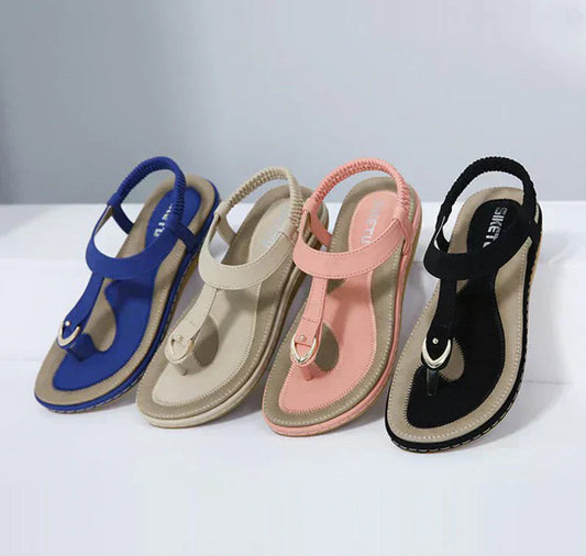 Modin Mode - Lila Sandalen