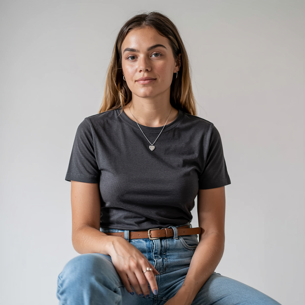 Elegante Ein-Schulter Bluse mit Farbblock-Design